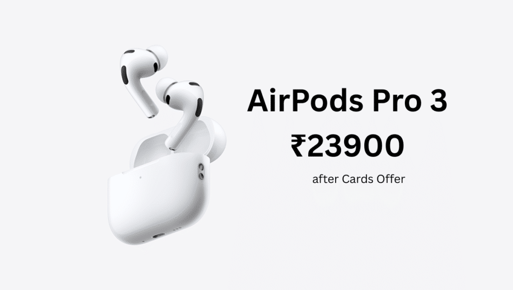 AirPods Pro 3 price ₹23900