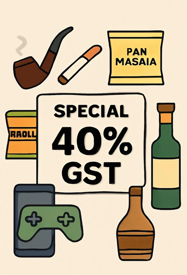 Government to impose 40% GST on Sin Goods
