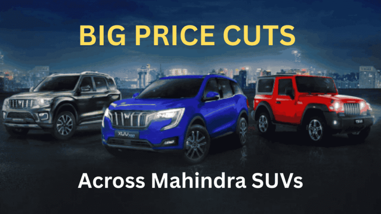 Mahindra SUVs Price Cut