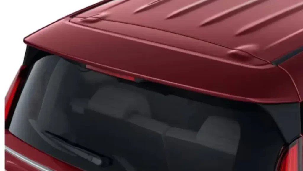Maruti Ertiga stylish new design- Revised roof spoiler