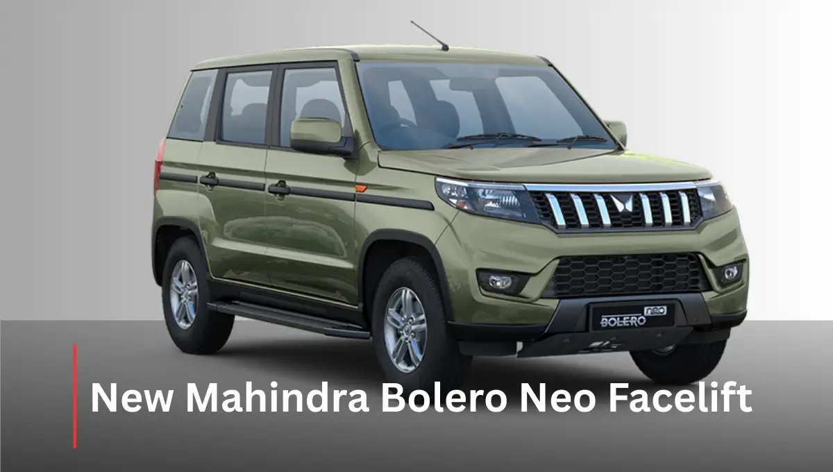 New Mahindra Bolero Neo Facelift