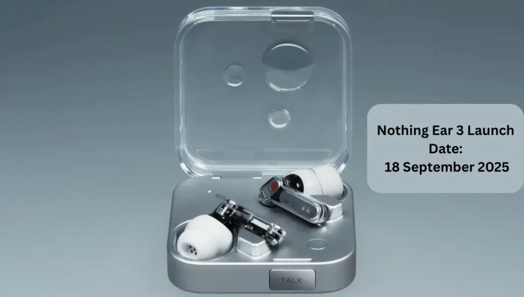 Nothing Ear 3 transparent design
