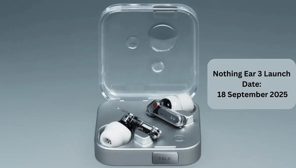 Nothing Ear 3 transparent design