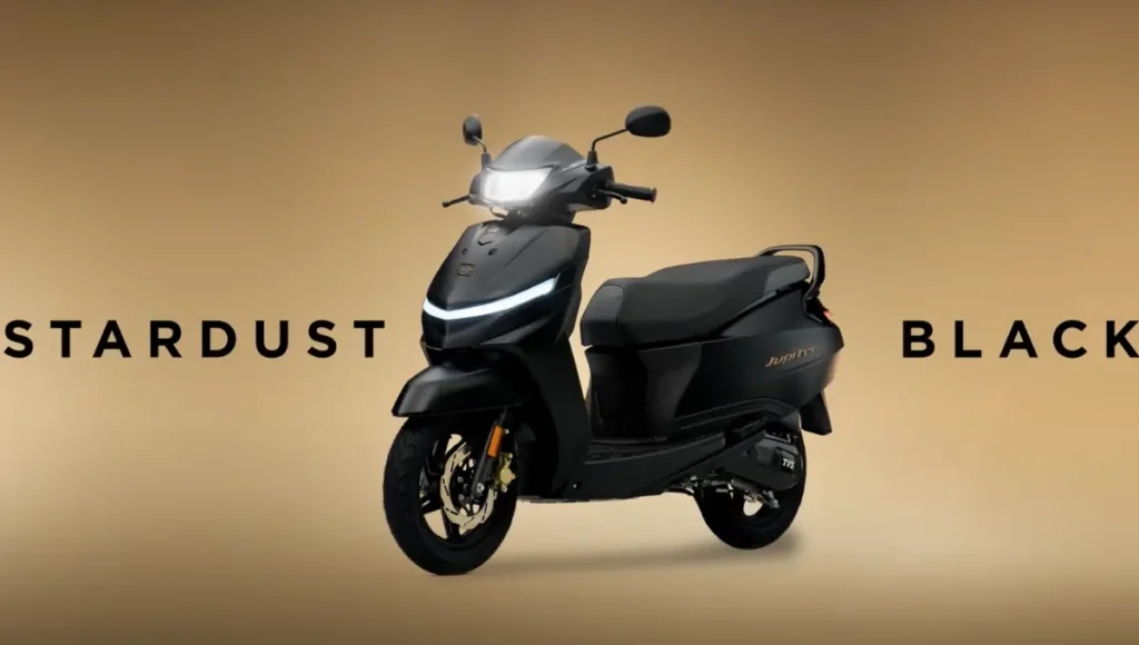 TVS Jupiter Stardust Black Edition launched in India