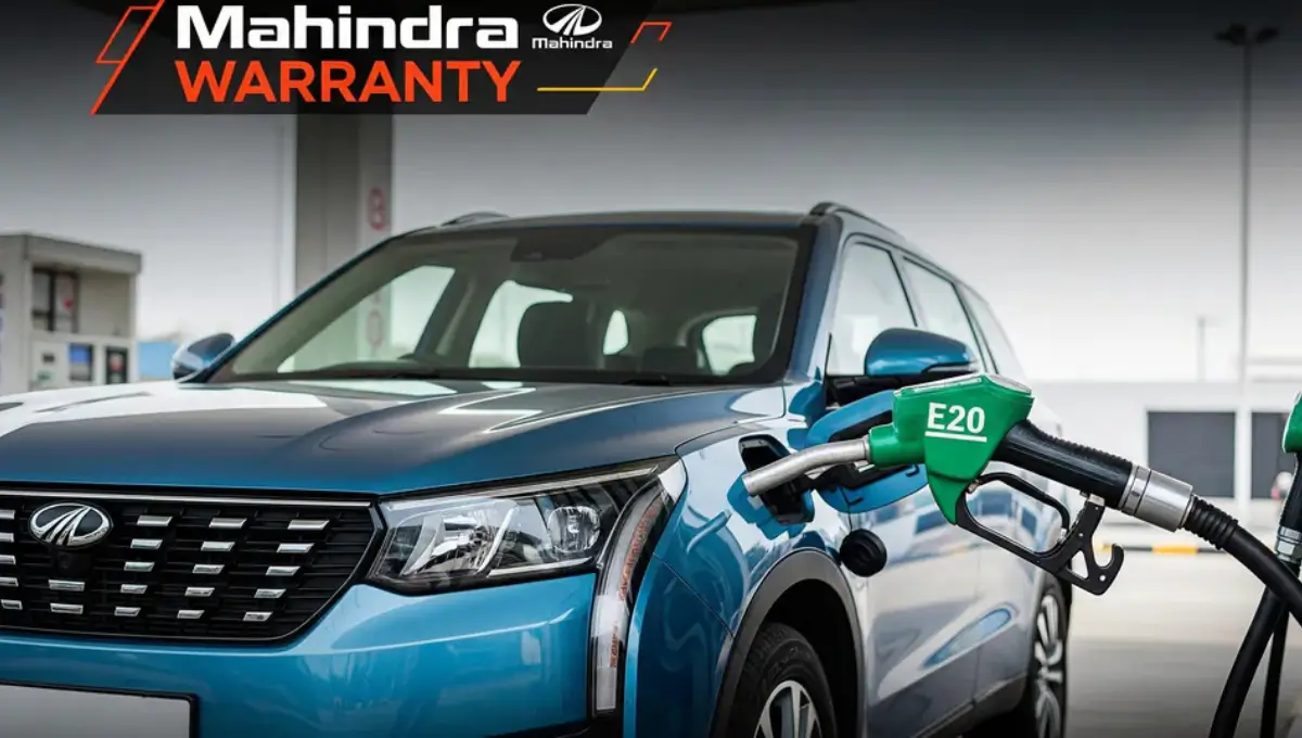 Mahindra warranty on E20 fuel usage