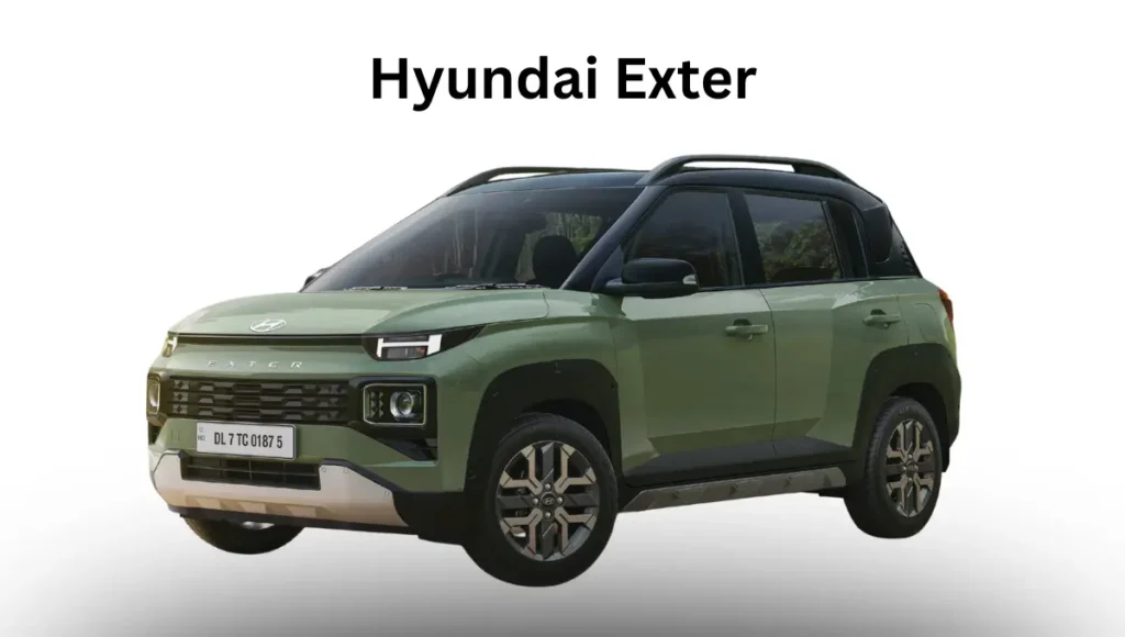 Hyundai Exter- Fuel efficient compact SUV car