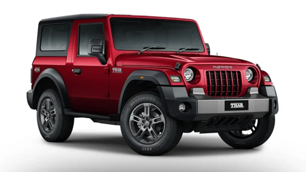 New Mahindra Thar 3-Door Launched