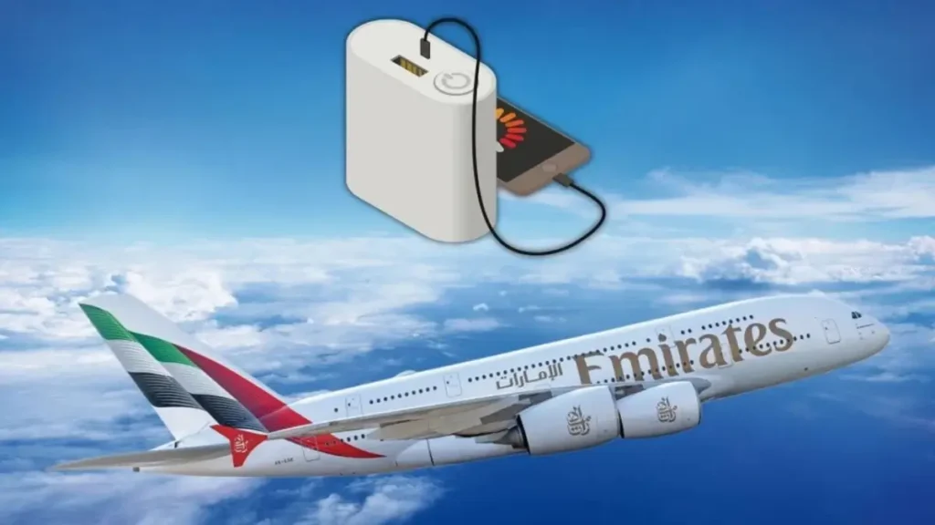 using power bank in flight is banned